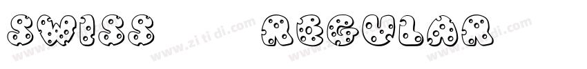 Swiss 921 Regular字体转换